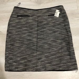 Black and white skirt